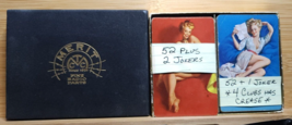 Vtg 1940s Gil Elvgren Pin Up Girl Playing Card Double Deck Two Complete - £39.57 GBP