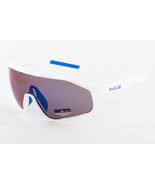 Bolle SHIFTER 12508 Shiny White / Brown Blue Mirrored Sunglasses - $151.05