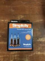 Simplicity Synchrony Type W Hepa Bags 6 Pack U-155 - £15.49 GBP