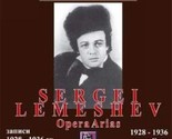 Lemeshev &quot;Opera Arias: 1928 - 1936 recordings&quot; [Audio CD] Arensky Anton;... - €10,06 EUR