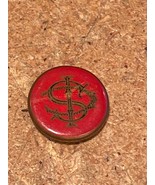 Vintage Small 1/2&quot; International Correspondence Red Pin *Pre-Owned/Nice*... - $15.99