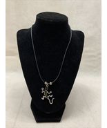 Lizard Pendant Charm Choker Necklace 9” Necklace Surfer Skater Estate Je... - €8,58 EUR