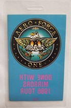 AEROSMITH (STEVEN TYLER) - ORIGINAL CONCERT TOUR LAMINATE BACKSTAGE PASS... - $374.67 MXN