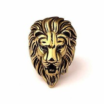 Illuminati High Rank Freemason Lion Head Ring Antique Vintage Metap...-
... - $77.92