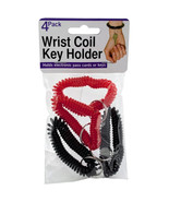 Wrist Coil Key Holder Set (4 pack) - £5.47 GBP