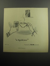 1957 McCall&#39;s Magazine Advertisement - Baker&#39;s Chocolate - To Togetherness - £14.78 GBP