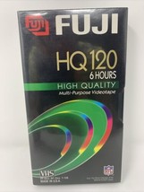 Fuji Film VHS Blank Video Tape 6 hours HQ 120 High QualityA13 - £3.71 GBP