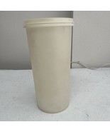 Vintage Tupperware Handolier Sheer Storage Canister #261-10 with lid 215-88 - £8.48 GBP