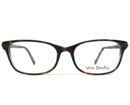 Vera Bradley Eyeglasses Frames Marisol Blue Bandana BBD Tortoise Blue 52-17-135 - £85.13 GBP