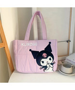 Kuromi Make Up Bags Sanrio Purses And Handbags Melody Washing Bag Cinnamoro - $15.83