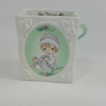 1994 Precious Moments Surrounded With Joy Porcelain Gift Bag HEH73 - $5.95