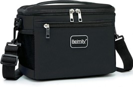 BEIMILY Lunch Bag for Women/Men,Insulated Lunch Box Soft 8 Liter 6.8&quot;D x... - $19.75