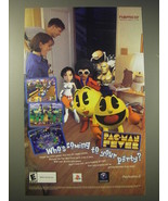 2002 Namco Pac-Man Fever Video Game Ad - Who&#39;s coming to your party? - £14.55 GBP