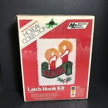 Vintage Noel Candles Christmas Latch Hook Kit - £58.55 GBP