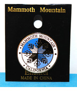 MAMMOTH MOUNTAINSKI PIN BADGE/SKIING/SKIER - BLUE/BLACK SNOWFLAKE - CALI... - £7.85 GBP