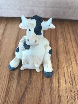 Collectible Rare Cow Figurine-Very Rare-Ships N 24h - $37.77