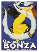 9738.Cigarettes bonze.man and woman smoking.POSTER.decor Home Office art - £13.66 GBP+