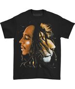 Bob Marley's Profile Lion T-shirt Medium Black - $24.74