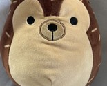Kellytoy Squishmallows Hans the Hedgehog 9&quot; Brown Stuffed Animal Toy - $14.84