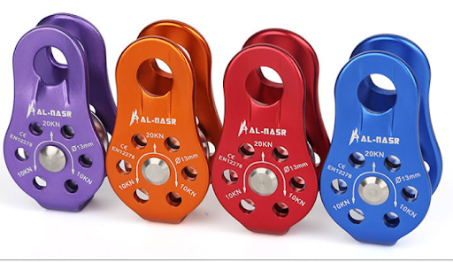 20KN Climbing Pulley Outdoor Fixed Plate Zipline Rappelling Rock Climbin... - $11.87+