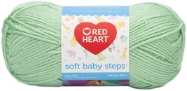 Red Heart Soft Baby Steps Yarn-Baby Green - £11.91 GBP