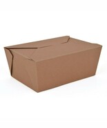 Pack of 160 Champ Pak Retro Natural #4 Kraft No Leak Food Container 7.75... - $1,226.04 MXN