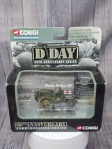 Corgi Showcase Collection D Day MEDIC WILLYS GP Jeep  US Army Medical Un... - $18.22