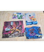 Lot of 4 Mixed Twin Flat Sheet Bakugan Skylanders Fantastic Four Case Sp... - $34.24 CAD