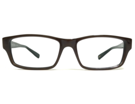 Paul Smith Eyeglasses Frames PS-426 EVGN Dark Brown Green Square 53-17-140 - £150.57 GBP