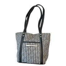 Vintage Longaberger Quilted Gingham Tote Bag - $714.87 MXN