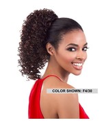 ORADELL MOTOWN TRESS PD-121HT MEDIUM LENGTH NATURAL CURLY DRAWSTRING PON... - $207.13 MXN