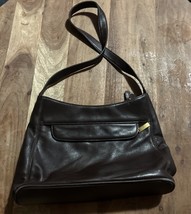 Cabin Creek Shoulder/Clutch Leather Purse Taupe GOOD CONDITION  - $224.96 MXN