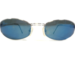 Benetton Formel Sonnenbrille B. f.1 006-300 Silber Rechteckig Rahmen W Blau - $55.57