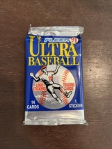 1991 Fleer Ultra Cello Baseball Unopened Pack - £1.99 GBP