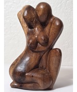 Vintage Wodden Sculture -Lovers - $24.99