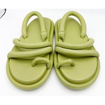 Marsell Strappy Leather Avant Gard Sandals Green Size 39 US 9 - $173.25