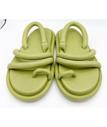 Marsell Strappy Leather Avant Gard Sandals Green Size 39 US 9 - $173.25