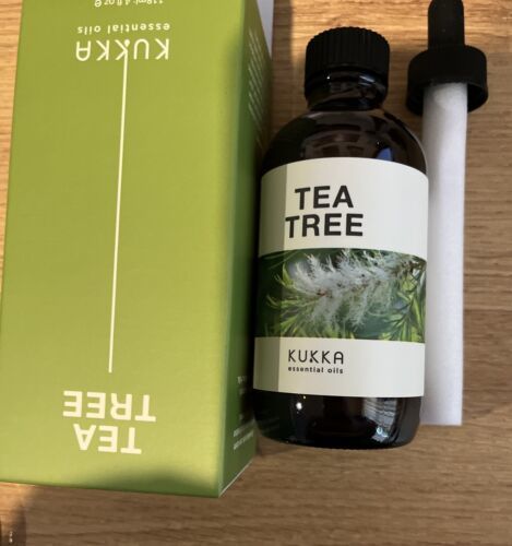Kukka  Tea Tree Oil for Skin, Hair, Face & Toe nails 4 Fl Oz EXP March 2027 NEW - $14.00