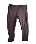 FABLETICS Womens Medium Capri Leggings Heathered Gray Zipper Pocket Shee... - €11,27 EUR
