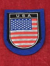 NEW Vintage USA Flag Felt Back Sew-On Patch Crest - £2.36 GBP