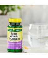 Spring Valley Super Vitamin B-Complex Tablets Dietary Supplement, 100 Count - $11.99