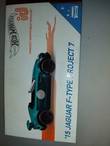 Hot Wheels ID &quot;15 Jaguar F-Type Project 7 Limited Run Collectible Green - £7.55 GBP