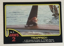 Jaws 2 Trading cards Card #9 Trapped - £1.53 GBP
