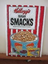 Leslie Lew &quot;Sugar Smacks&quot; Kellogg&#39;s Sweet Cereal Sculpted Monotype Canvas HS Str - £586.69 GBP
