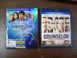 Dolphin Tale Blu-ray/DVD 2011 2-Disc Set &amp; Counselor Blu-ray - £17.70 GBP