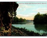 Schuykull River Near Peacocks Bridge Reading Pennsylvania PA 1910 DB Pos... - £3.91 GBP