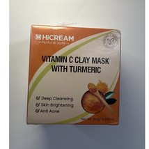 Turmeric Vitamin C Clay Mask, Vitamin C Clay Facial Mask with Kaolin Cla... - $63.65 MXN