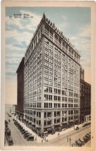 Arcade Building, St. Louis, Missouri, vintage postcard - £8.96 GBP