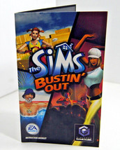 Instruction Booklet Manual Only No Game The Sims Bustin Out Game Cube EA Games - £5.89 GBP