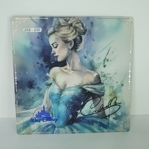 Cinderella Disney 100th Limited Art Card Print Big One 253/255 Blue Dress - $148.49